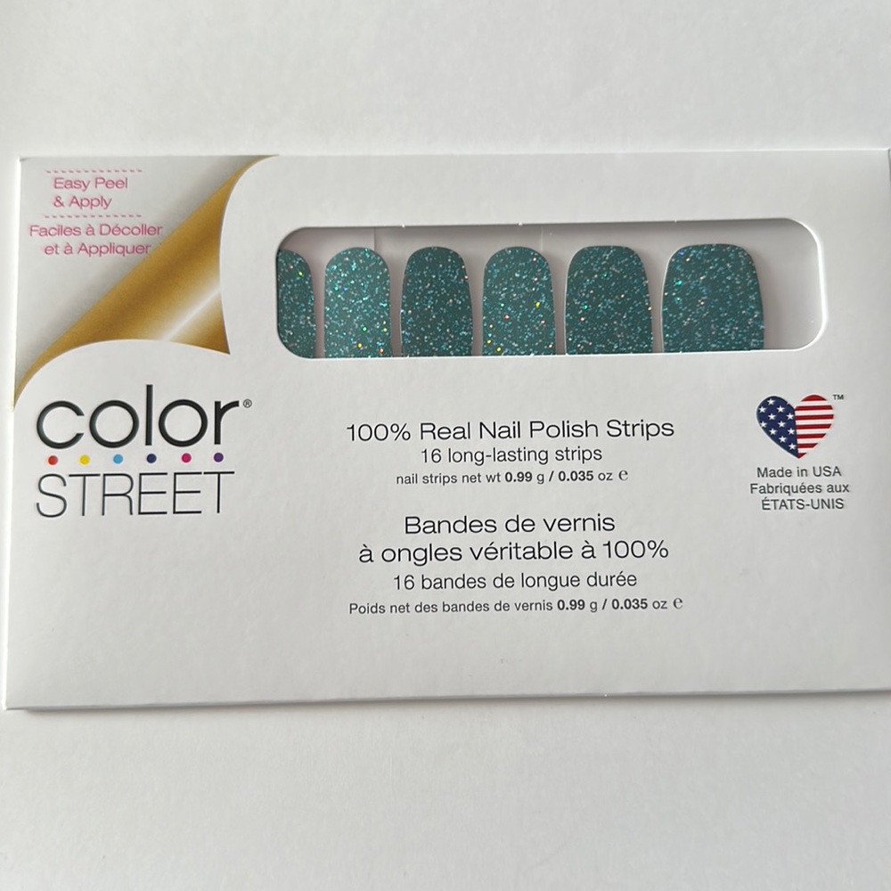 Color Street Teal We Meet Again